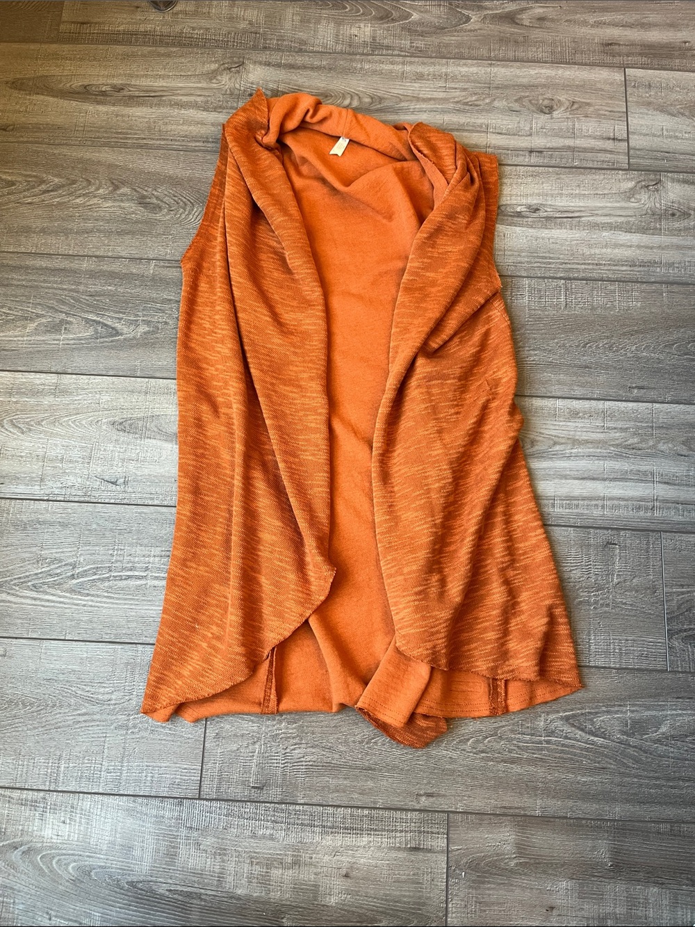 3/$20- Matilda Jane Rust Orange Vest